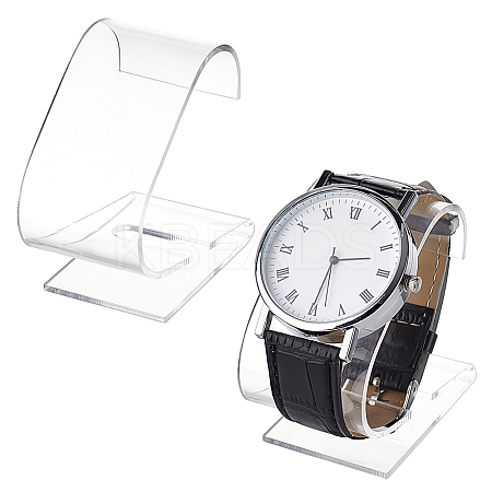 Acrylic Watch Display Stands ODIS-WH0086-130-1