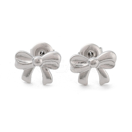 Non-Tarnish 304 Stainless Steel Stud Earrings EJEW-H115-10P-1