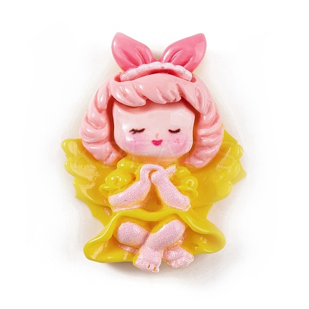 Opaque Resin Decoden Cabochons CRES-O007-01D-1