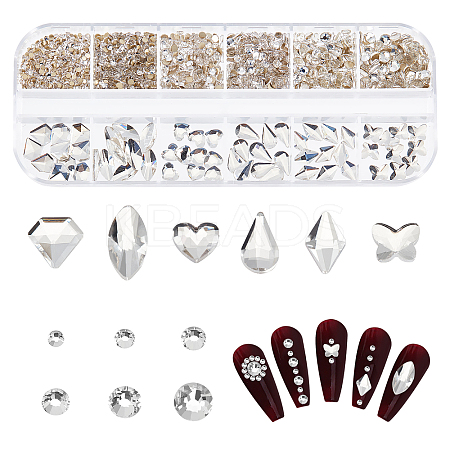 12 Style Class Cabochons MRMJ-WH0078-16-1