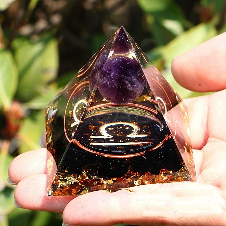 Orgonite Pyramid Resin Energy Generators PW-WG63740-07-1
