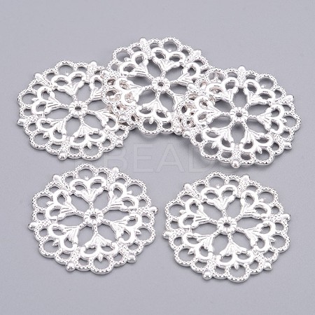 Tibetan Style Filigree Joiners Links LS-TIBE-A11623-S-LF-1