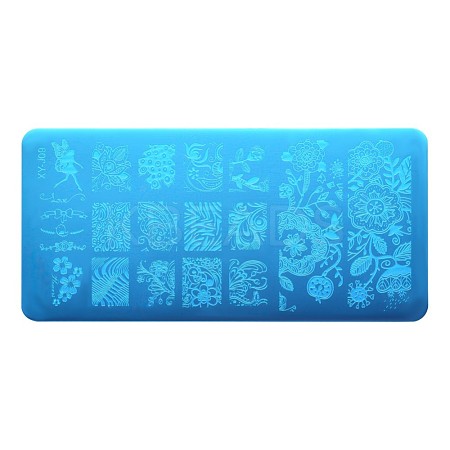 Non-Tarnish Stainless Steel Nail Art Templates Stamping Plate Set MRMJ-S048-023-1