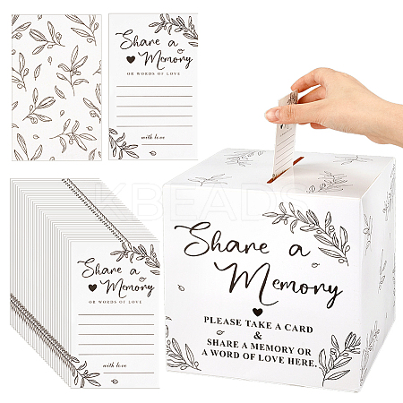 Paper Message Box AJEW-WH0696-371A-1