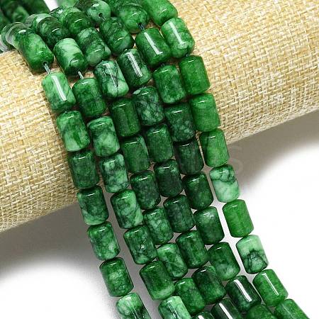 Natural Malaysia Jade Beads Strands G-B165-E02-8x12mm-1