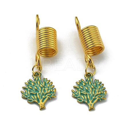 Alloy Dreadlocks Beads OHAR-WH0031-02B-1