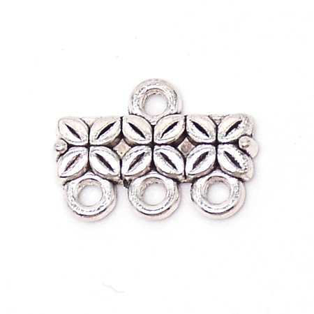 Tibetan Style Zinc Alloy Chandelier Components Links PALLOY-WH0088-15AS-1