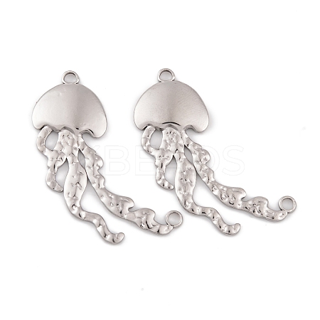 Non-Tarnish 304 Stainless Steel Connector Charms STAS-G335-04P-1