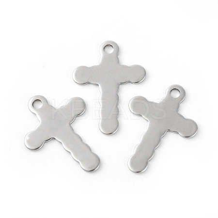 Tarnish Resistant 304 Stainless Steel Pendants STAS-F192-071P-1