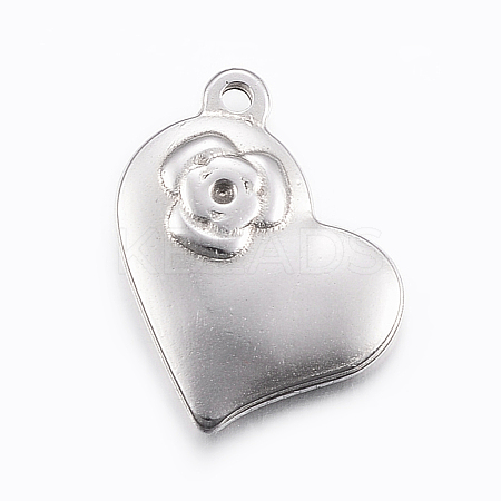 Tarnish Resistant 304 Stainless Steel Pendant Rhinestone Settings STAS-E421-069P-1