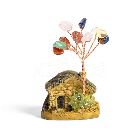 Resin Display Decorations DJEW-PW0009-002B-02-1