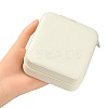Imitation Leather Jewelry Zipper Box LBOX-T001-01A-5