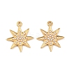 304 Stainless Steel Pendants STAS-C158-09G-1