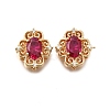 Brass Glass Beads KK-M318-46G-01-1