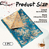 Chinese-style Flower Pattern Polyester Fabric for Clothing & Home Decor DIY-WH0622-735B-2