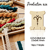 14Pcs 14 Style Plywood Thread Winding Boards WOOD-WH0060-07-2