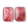 Natural Strawberry Quartz Pendants GG-CBA04F4-04C-1