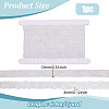 1 Roll Resin Rhinestone with Plastic Imitation Pearl Beaded Trim DIY-BC0015-57B-2