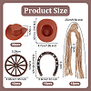 DIY Western Theme Decoration Kits DIY-OC0012-85-2