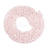 Electroplate Glass Beads Strands EGLA-A044-T2mm-B22-3