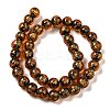 Handmade Dichroic Foil Glass Beads Strands DICH-U001-05D-2