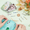 26Pcs 26 Styles Letter A~Z Acrylic Pendant Stitch Markers HJEW-NB00051-3