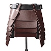 Medieval Viking PU Leather Belt Skirt AJEW-WH20077-031D-7