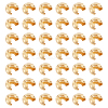 150Pcs Brass Crimp Beads KK-ME0003-52B-1
