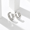 304 Stainless Steel Hoop Earrings for Women EJEW-C096-62P-1
