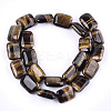 Natural Tiger Eye Beads Strands G-T121-10-2