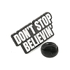Don't Stop Believin Alloy Badges JEWB-M041-02F-3