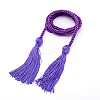 Polyester Tassel Big Pendant Decorations FIND-TAC0001-22B-1