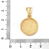 304 Stainless Steel Pendants LS-STAS-D207-01G-3