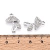 Rack Plating Alloy Rhinestone Pendants PALLOY-T091-27M-P-4