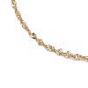 304 Stainless Steel Singapore Chains Bracelets BJEW-JB11501-3