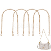   4Pcs Aluminum Curb Chain Bag Handles AJEW-PH0004-06-1