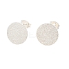 304 Stainless Steel Stud Earring Findings STAS-Z021-C-01S-1