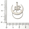 201 Stainless Steel Pendants STAS-I332-02P-3