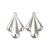 Non-Tarnish 304 Stainless Steel Pendants LS-STAS-L268-003P-1