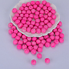 Round Silicone Focal Beads SI-JX0046A-124-1