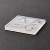 DIY Oval & Teardrop & Rhombus & Triangle Linking Ring Silicone Molds SIMO-B001-06-4