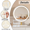 Opaque Acrylic Earring Display Hanger EDIS-HY0001-04B-5