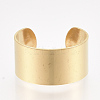 304 Stainless Steel Cuff Rings STAS-T045-22B-G-1