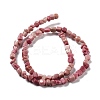 Natural Rhodochrosite Beads Strands G-D081-A08-5