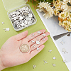 320Pcs 8 Style 304 Stainless Steel Charms STAS-DC0003-20-2