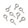 Tarnish Resistant 304 Stainless Steel Screw Eye Pin Peg Bails X-STAS-Q224-03A-5