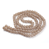 Imitation Jade Glass Beads Strands DGLA-S076-8mm-28-3
