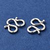925 Sterling Silver W Shape Clasps LS-STER-K177-06C-S-2