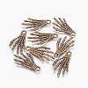 Tibetan Style Alloy Pendants LS-TIBEP-5291-AB-FF-2