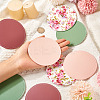 Magibead 8Pcs 4 Styles PU Leather Cup Mats AJEW-MB0001-09B-8